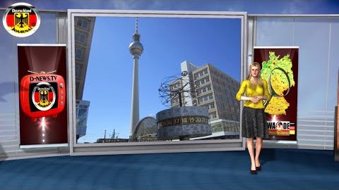 D-NEWS.TV - Berliner Fernsehturm auf dem Alexanderplatz
