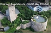 DrohnenflugVideo.de – Staßfurter Rondell mit Stadtmauer im Salzlandkreis
