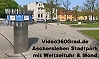 Video360Grad.de – Aschersleben Stadtpark mit Weltzeituhr und Mond im Salzlandkreis
