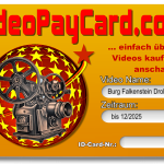 VideoPayCard.com - Burg Falkenstein DrohnenflugVideo