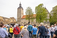 Sonntagsführung auf der Wasserburg im Oktober in Egeln im Salzlandkreis.